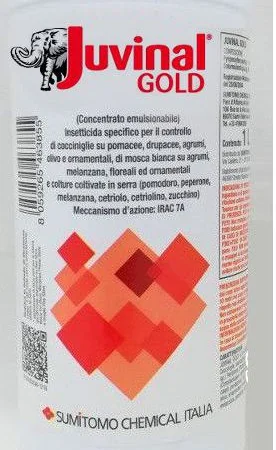 Juvinal Gold (Ювинал Голд) 1л – инсектицид кишечно-контактного действия от белокрылки - фото № 1