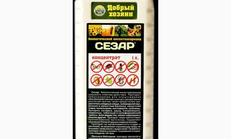 Сезар инсектицид + аккарицид от вредителей - фото № 2