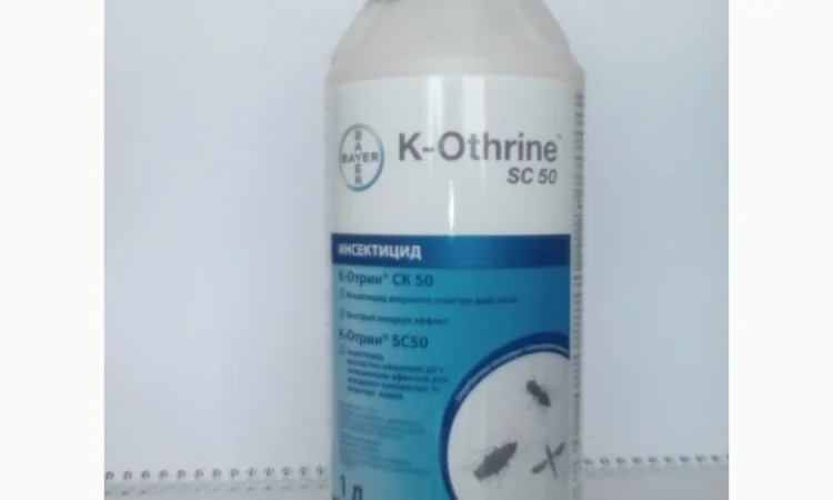 К-Отрин SC 50 контролю чисельності тарганів, клопів, бліх, мурах, мух, комарів - фото № 1