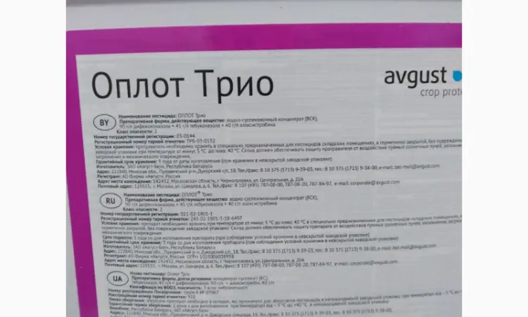 Оплот Тріо КС - Трикомпонентний стробілурінвмісний протруйник насіння зернових культур - фото № 1