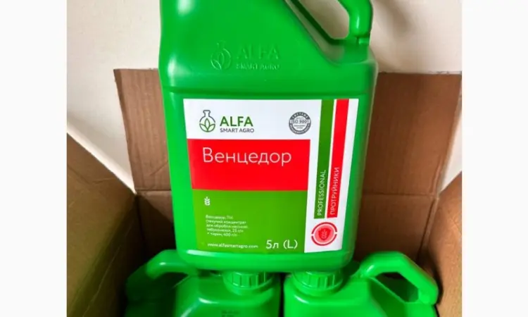Протравитель Венцедор 1 л на 1 тонну - фото № 2