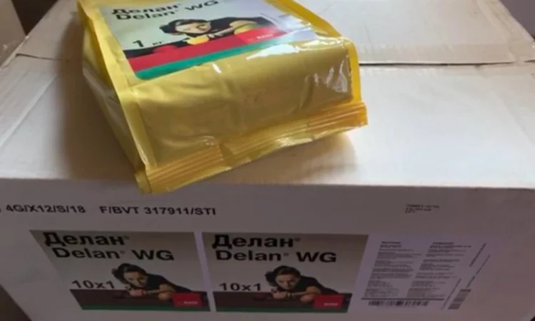 Делан - Фунгіцид контактної дії для боротьби з хворобами яблуні, персика та винограду - фото № 2