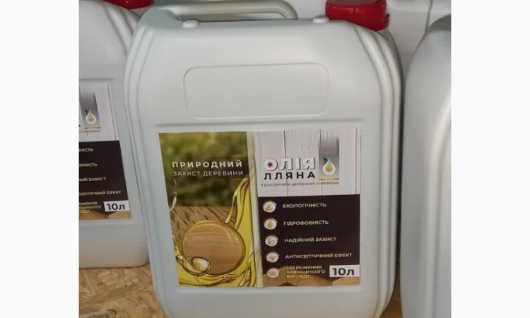 Масло льняное 10 л для дерева продам - фото № 2