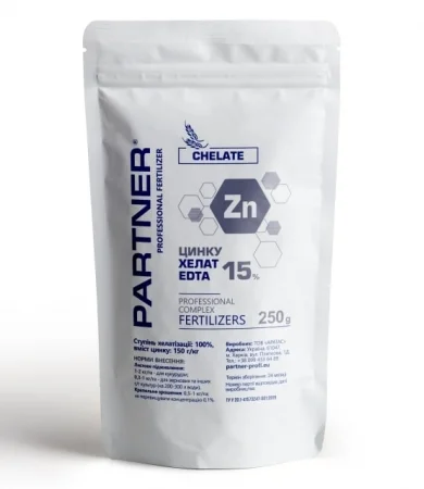 Марганець Хелат Mn EDTA 13% Добриво PARTNER, 250г - фото № 3