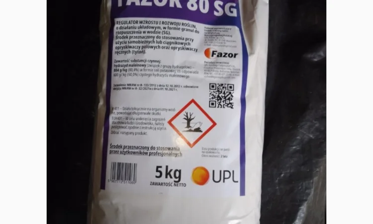 Фазор - регулятор росту для цибулі та картоплі - фото № 1