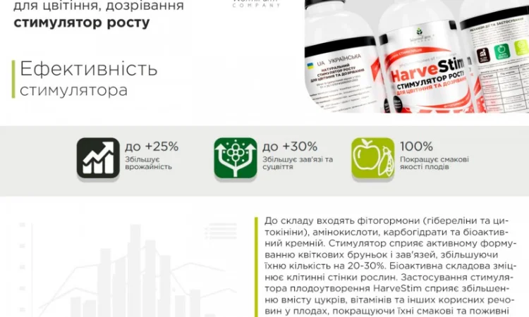 Стимулятор HarveStim для цветения и дозревания - 100мл, 500мл, 1 л - фото № 3