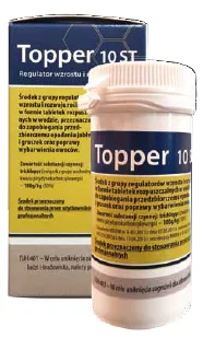 Topper 10 ST (Топпер) 100г – регулятор росту для запобігання опаданню плодів - фото № 1