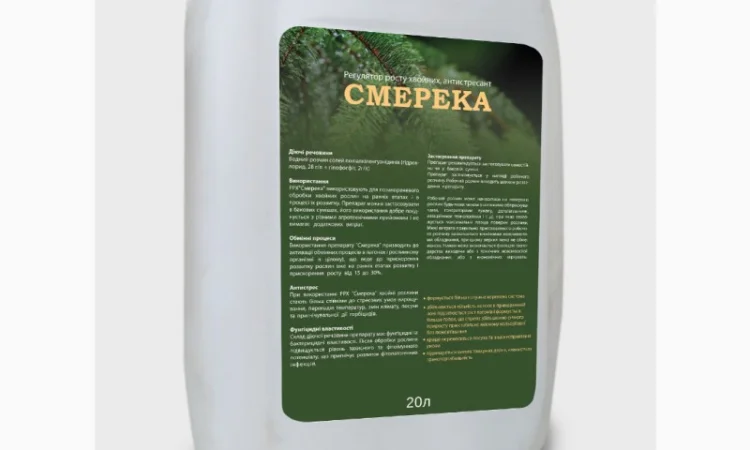 Регулятор росту хвойних, антистресант "Смерека" - фото № 1