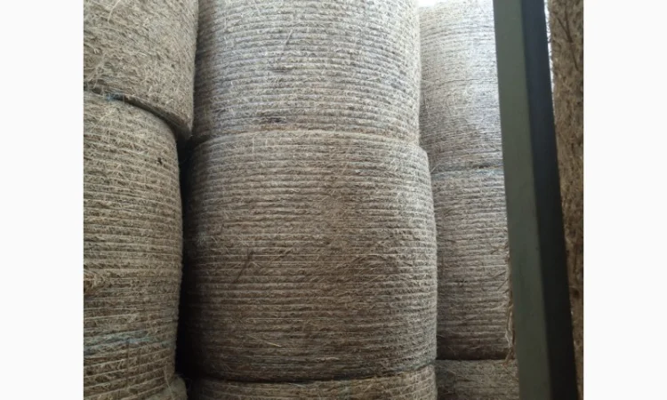 Продам суху солому у циліндричних тюках - фото № 1