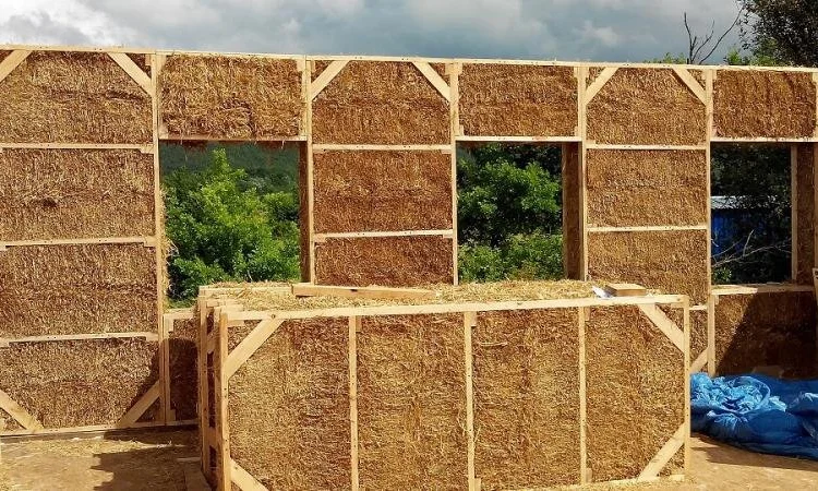 Солома тюкована для будівництва - фото № 6