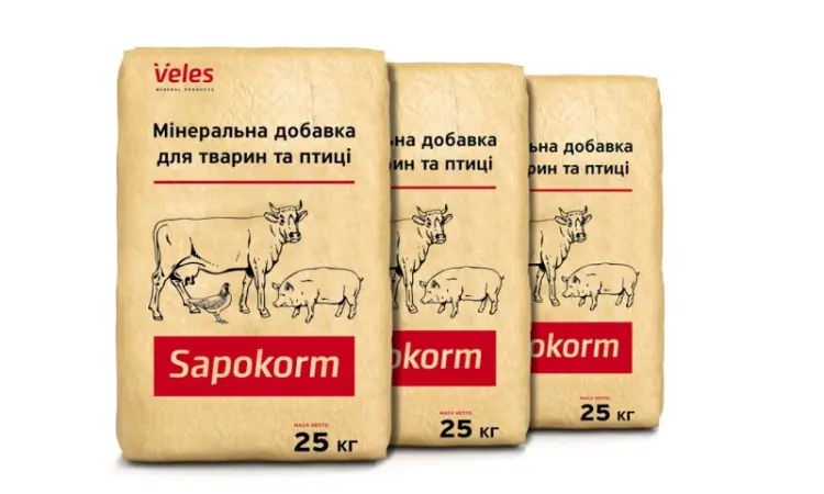 Сапокорм - лечебно-профилактическая минеральная добавка к корму всех видов животных, 1 мм - фото № 2