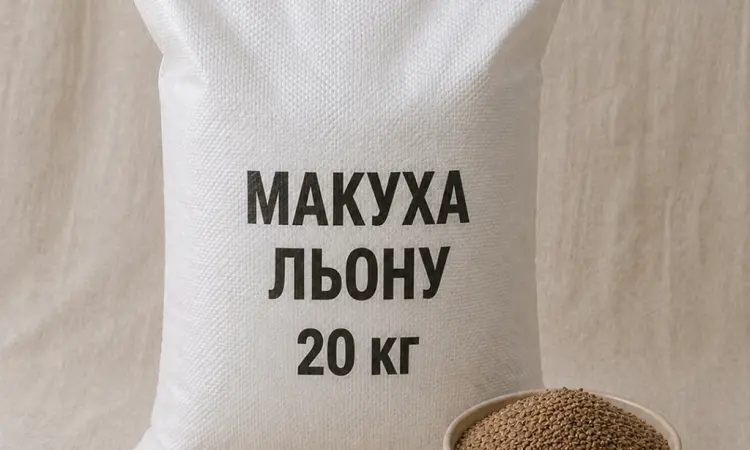 Льняной жмых / Лляна макуха - фото № 1