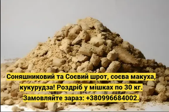 Органічний Соєвий Шрот: Висока Якість - фото № 1