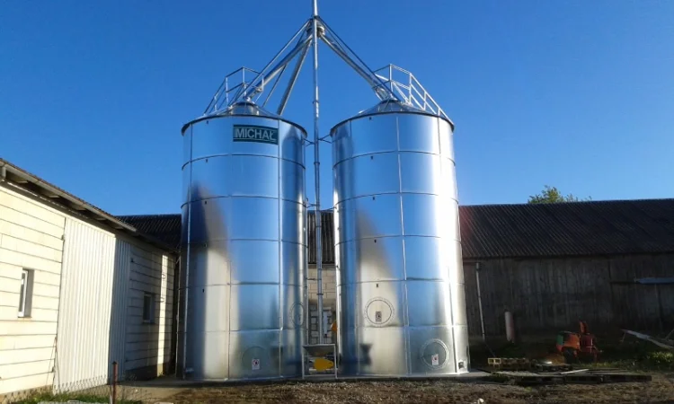 Зерновой силос michal с плоским дном - фото № 2