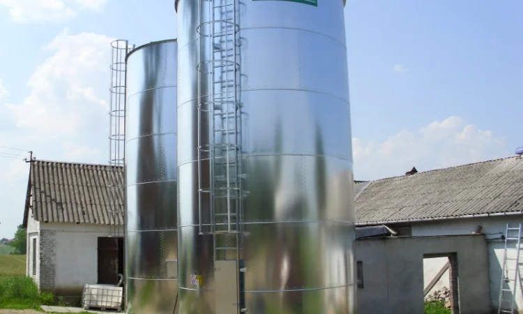 Зерновой силос michal с плоским дном - фото № 3