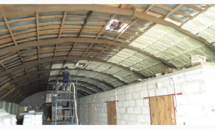 Теплоизоляция, утепление, гидроизоляция пенополиуретаном напыляемым жестким ППУ - фото № 11