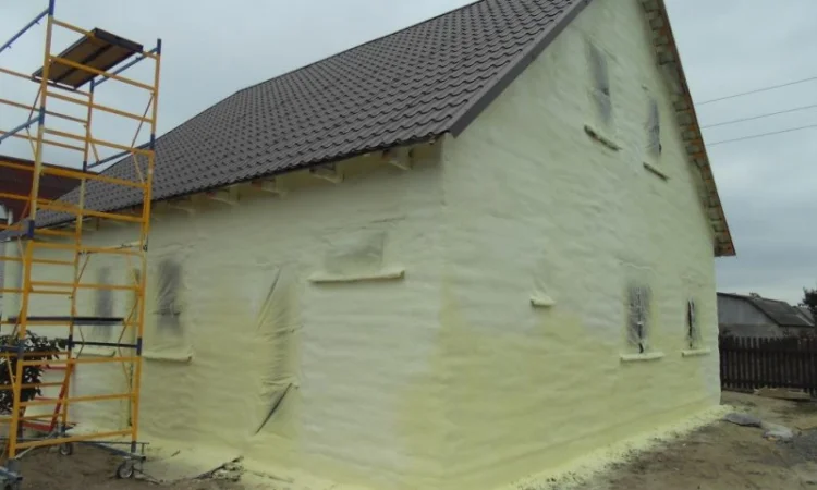 Теплоизоляция, утепление, гидроизоляция пенополиуретаном напыляемым жестким ППУ - фото № 8