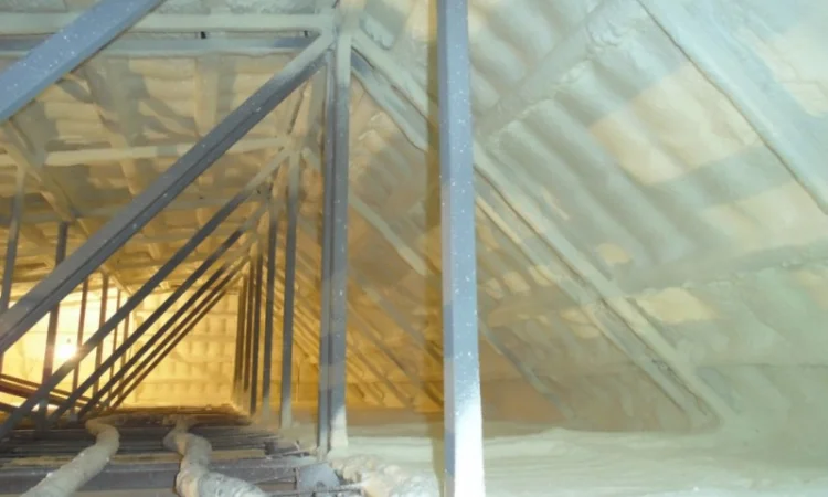 Теплоизоляция, утепление, гидроизоляция пенополиуретаном напыляемым жестким ППУ - фото № 13