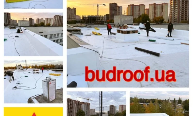 Монтаж ПВХ і ТПО мембрани, покрівельні роботи - фото № 4