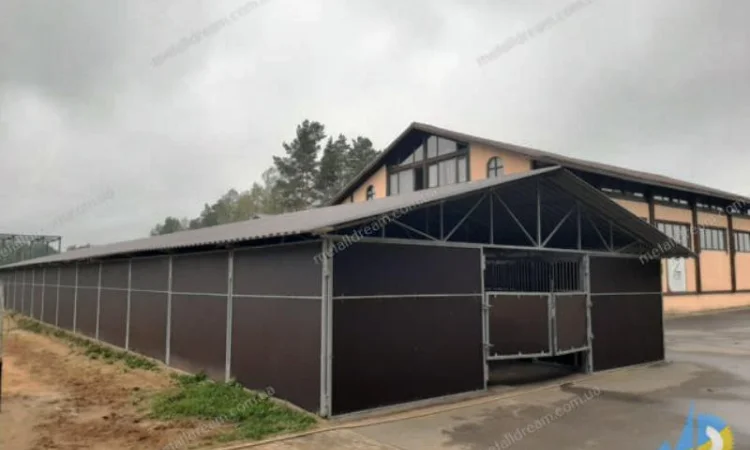 Модульна стайня (конюшня) – модульні денники MetallDreamUA - фото № 1