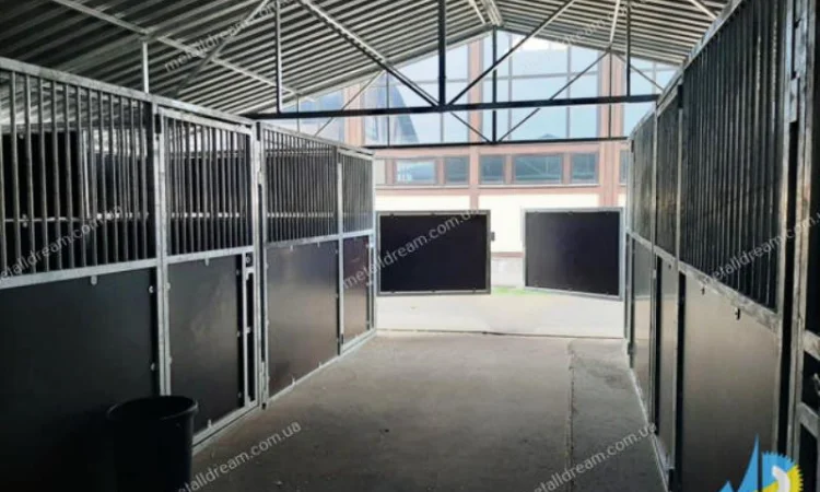 Модульна стайня (конюшня) – модульні денники MetallDreamUA - фото № 6