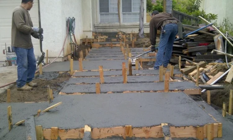 Бетонирование площадок в Киеве - фото № 1