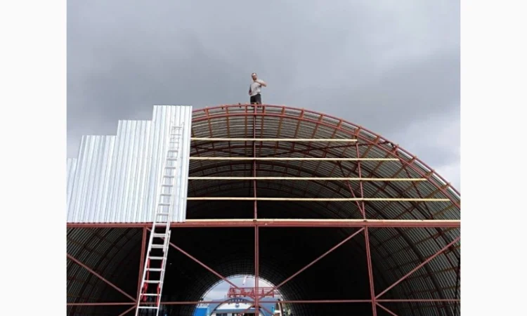 Будівництво ангарів під ключ. Швидкозбірні склади у Дніпрі - фото № 9