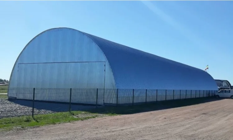 Будівництво ангарів під ключ. Швидкозбірні склади у Дніпрі - фото № 3