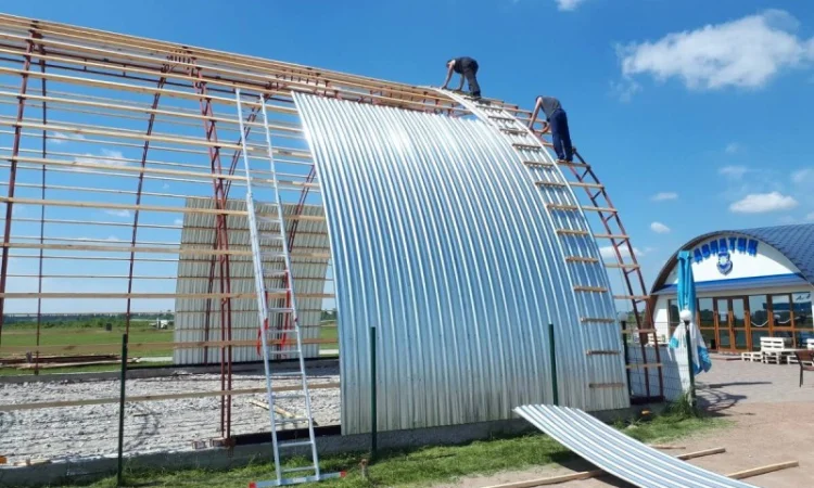 Будівництво ангарів під ключ. Швидкозбірні склади у Дніпрі - фото № 6