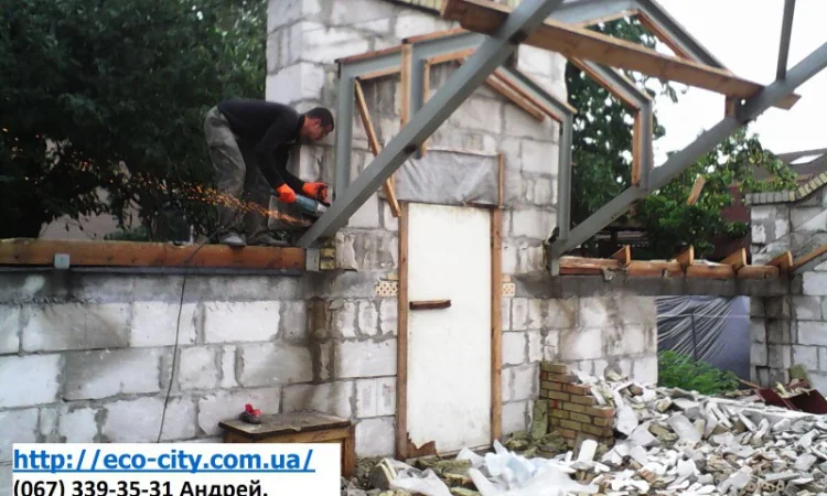 Демонтаж дома - фото № 1