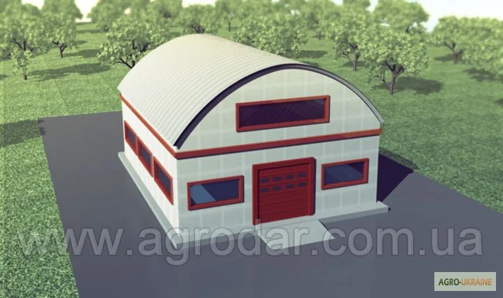 Бескаркасные арочные ангары - фото № 3