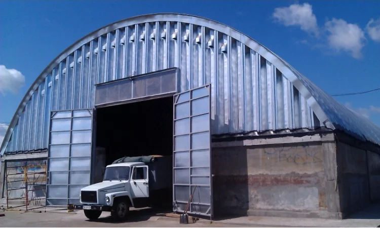 Бескаркасные ангары под ключ - фото № 1