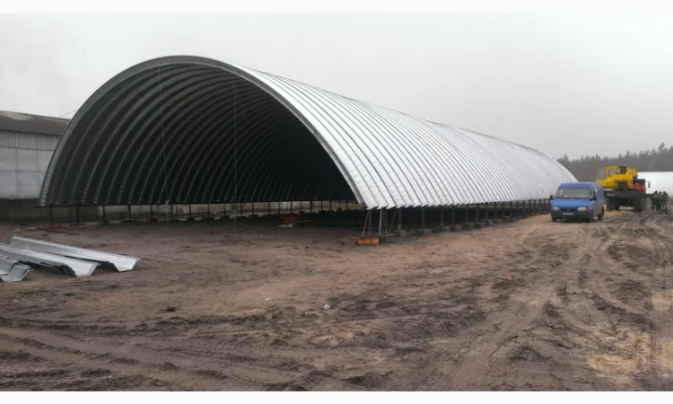 Бескаркасные арочные ангары, хранилища, склады "под ключ" - фото № 1