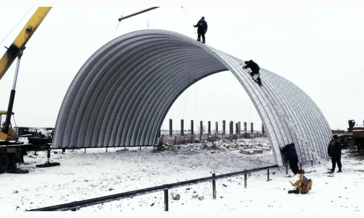 Бескаркасные арочные ангары, хранилища, склады "под ключ" - фото № 9