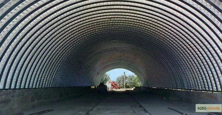 Бескаркасные арочные ангары, хранилища, склады "под ключ" - фото № 17