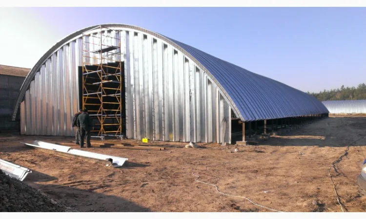 Бескаркасные арочные ангары - фото № 3