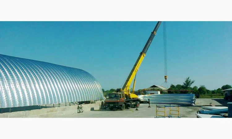 Строительство бескаркасных ангаров, складов и сооружений по низким ценам - фото № 1