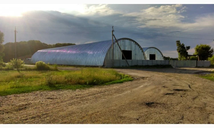 Монтаж і виробництво безкаркасних арочних ангарів - фото № 5