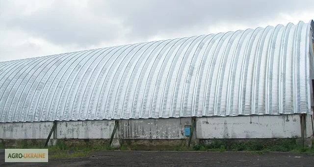 Производство, возведение и монтаж бескаркасных арочных ангаров, складов, хранилищ - фото № 9
