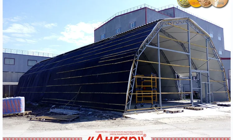 Завод-изготовитель ангаров.Опыт 20 лет. Честные цены.Разбивка платежа! Техпаспорт + схемы - фото № 6