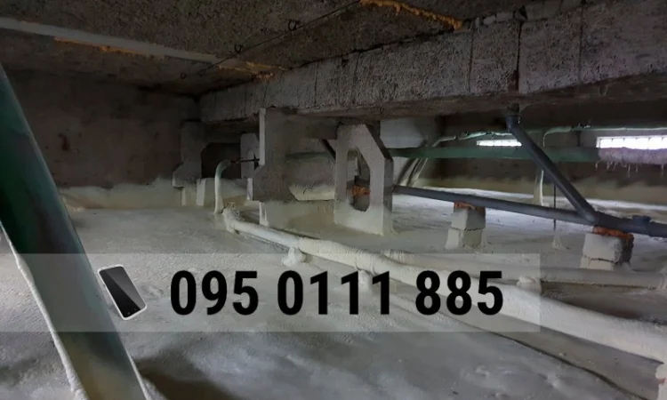 Утепление пенополиуретан (ппу) ангары, теплицы, овощехранилища, морозильные камеры - фото № 9