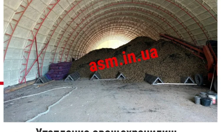 Утепление пенополиуретан (ппу) ангары, теплицы, овощехранилища, морозильные камеры - фото № 6