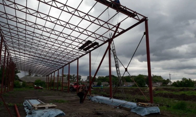 Навес, ангар, склад, зерноток. Ремонт и реконструкция - фото № 1