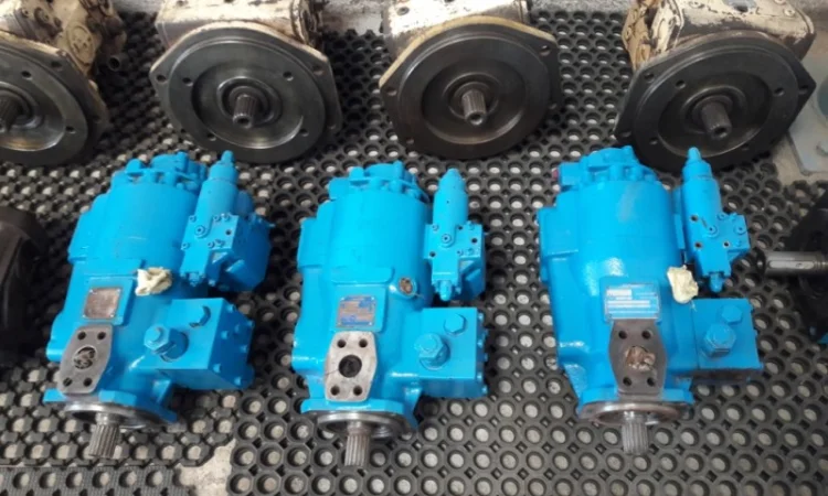 Ремонт гидравлического насоса Volvo - фото № 1