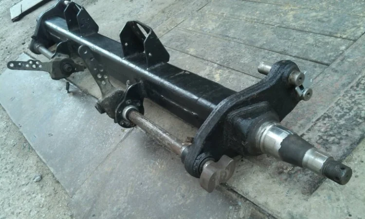 Ось SAF ремонт, изготовление новых осей и интегралов для полуприцепов - фото № 1