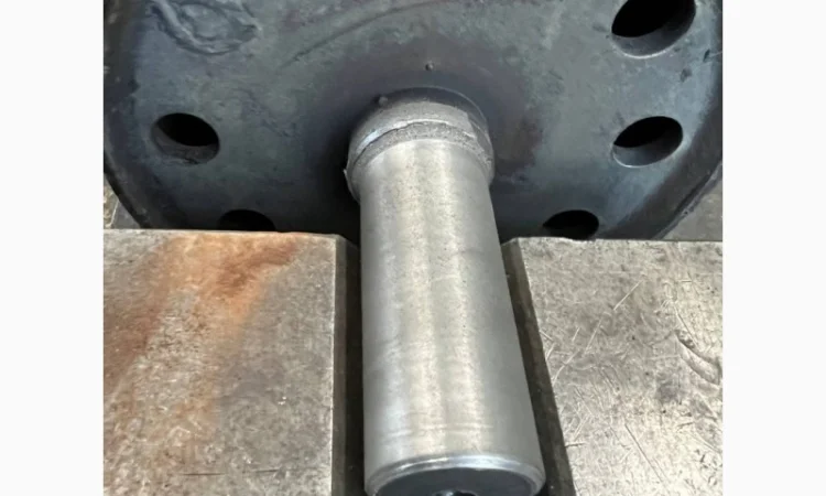 Ремонт вала січкарні / Ремонт січкарні комбайна / Ремонт подрібнювача - фото № 1