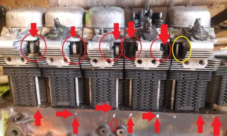 Капитальный ремонт Deutz BF6L913C топ лайнер - фото № 6