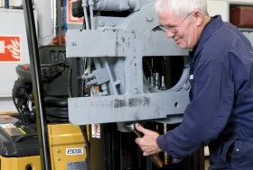 Капитальный ремонт вилочных погрузчиков Mitsubishi - фото № 1