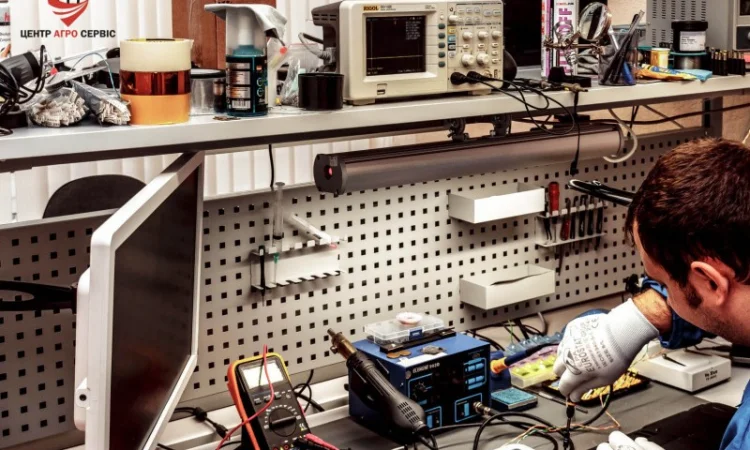 Ремонт, прошивка курсоуказателей, агронавигаторов - фото № 3