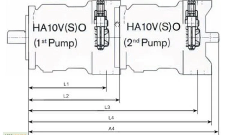 Гидронасосы Rexroth A10VSO, продажа, ремонт и сервисное обслуживание в Украине - фото № 4